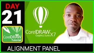 CorelDRAW X7 Tutorial For Beginners  (DAY 21)  Alignment Panel