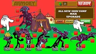 Update All New Skin Vamp Max Upgrade x9999999999 Power No Mod - MOD STICK WAR LEGACY