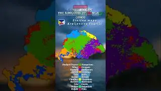 Ethnic map of the Kingdom of Hungary (1910) #shorts #mapping