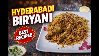 Hydarabadi Chicken Dam Biryani | चिकन दम बिरयानी की # रेसिपी 