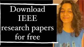How to download IEEE research papers for free.#IEEE#researchpaper#free#easy#hacks#tricks