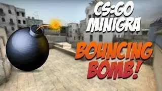 CS:GO MINIGRA - Bouncing Bomb! | Vertez vs HayPad