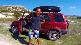 Крым PART X - White Rock, Sea camping \ Белая скала, ночлег у моря