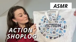 ASMR Action haul | shoplog 🛍️ |  tapping & scratching