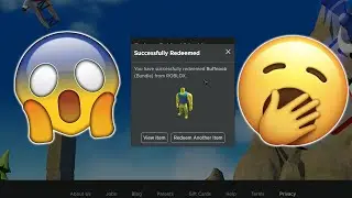 Getting Buff Noob Package / Bundle from Toy Code (ROBLOX)