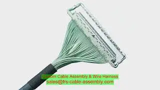 Produsen harness kawat I-PEX 20496-R32T-40 Micro-Coax Cable IPEX 20496-R40T-30 Perakitan Perakitan K