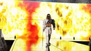 WWE 2K25 Tag match between Rollins and Reigns vs Wyatt sicks