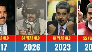 Nicolas Maduro - Transformation From 8 to 64 Year Old(1970-2026)