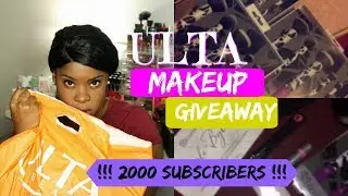 I HIT 2000 Subscribers!!! | Back To School MAKEUP KIT GIVEAWAY 2017 | TalentedChi