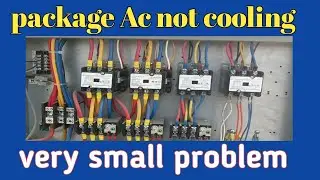 Package Ac working but not cooling | Central AC Cooling nhai kar raha hai | RK tech information 