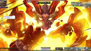 [GMS KRONOS] Pure Solo Progression ~70m Combat Power Fire Poison Mage Hard Darknell Solo (09.28.24)