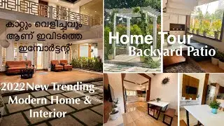 Home Tour || New trending modern home 2022 || Latest designer home Malayalam.