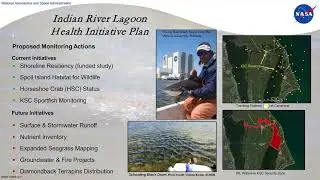 NASA KSC Indian River Lagoon Health Initiative Plan Presentation to the IRL National Estuary Program