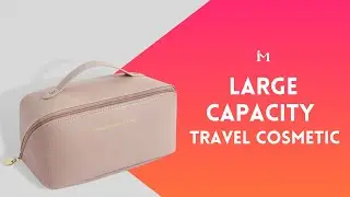 Travel in Style with the Large Capacity Cosmetic Bag by INKMILAN