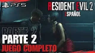 RESIDENT EVIL 2 REMASTERED PS5 Historia Leon Next Gen Update Juego Completo en espa&ntilde;ol Parte 2