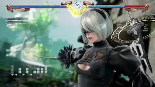 Soul Calibur VI 2B Beginner Max Damage Wall Combos Mixups and Ring Out Combo
