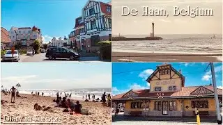#70 Hien in Belgium: De Haan, Nice Beach & Architecture | Travel Belgium 🇧🇪