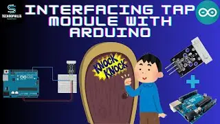 Interfacing Knock Sensor with Arduino | Working of Knock sensor / Tap module | #sensor #arduino #diy