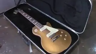 Gibson Les Paul Less Gold Top Guitar Demo