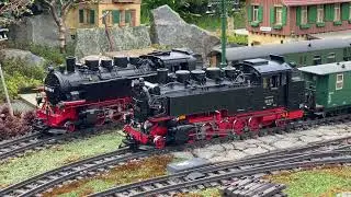 Reichsbahndampf auf der LGB Gartenbahn