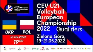 LIVE | Ukraine vs. Poland | CEV U21 Volleyball European Championship 2022 Qualifiers | Women