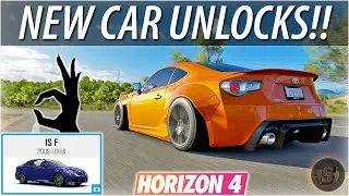 How To Get Toyota GT86 + Lexus IS F Forza Horizon 4 Update 28 Horizon Backstage + Forzathon Shop FH4