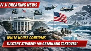 Breaking News: White House Confirms Military Strategy For Greenland Takeover!