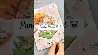 Panda florist 🐼🌷 #asmr #sticker #stickerart #tocaboca #stickerdesign #journal