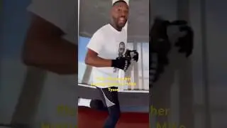 Floyd Mayweather Training For Mike Tyson 🥊