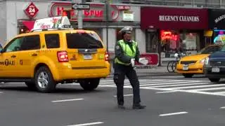 NYC Dancing Traffic Cop