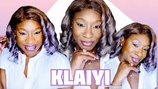 ❄️ICY HOLIDAY COLOR {DARK BROWN ROOT/ GRAY}🥂Human Hair 13x4 Lace Frontal