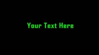 022# Simple Text (computer typing effect)