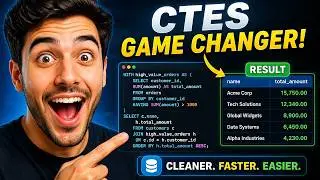 SQL CTE (Common Table Expressions) in One Video | Beginner to Advanced 2026