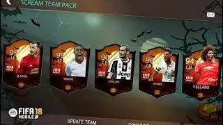 Fifa 18 Mobile - Scream Team Pack Animation(Concept Design By @itz_Trobey)