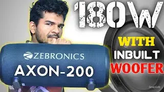 All Rounder MONSTER 180W Bluetooth Speaker - Zebronics Zeb Axon 200