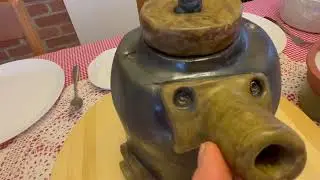Pottery piece - steam punk style