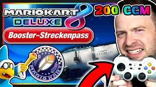 MARIO KART 8 DELUXE BOOSTER-STRECKENPASS 🏁 Feder-Cup 200ccm mit Logitech F710 Controller