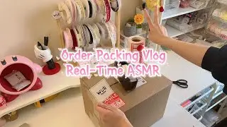 ASMR Order Packing | Full Packing Process (No Talking) | Order for Mariana & Yoonjae