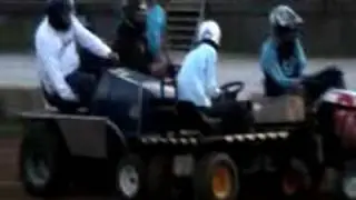 Lawnmower demolition derby