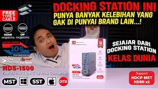 Docking Station USB Type C 3.1 | Sejajar Dengan Brand Kelas Dunia PX HDS-1500#dockingstation