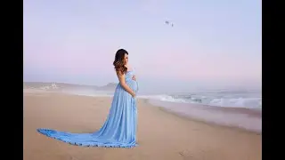 Sesión de Maternidad en Playa / Detrás de cámaras