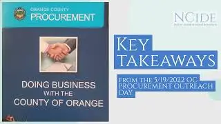 Doing Business with Orange County, CA Tips