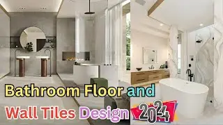 Bathroom Floor and wall tiles Design 2024 | Contrasting and Stylish Design ideas | AHR Home Decor
