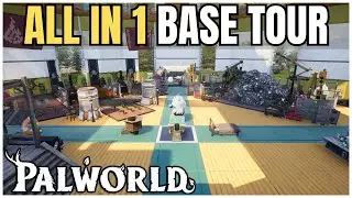 Palworld Mega Base Build! The Ultimate All In One Base Tour