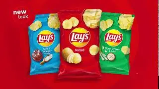 Lay's Chips - New Look, Same Tasty Flavours
