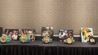WBC live on the green carpet...