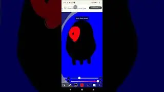 Not for children EYELESS JACK makes a picture of himself