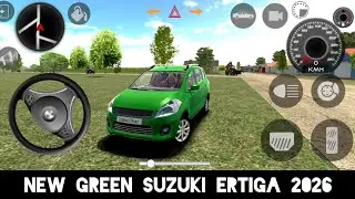 New Green Suzuki Ertiga 2026 - Gadi Wala Game - android gameplay 