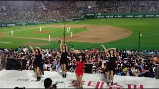 롯데자이언츠 사직야구장 치어리더 스페셜공연 #박기량
