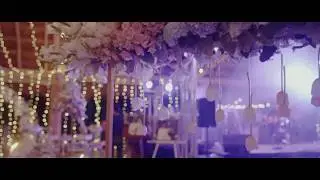 Wedding arrangement in Blue Venado private paradise